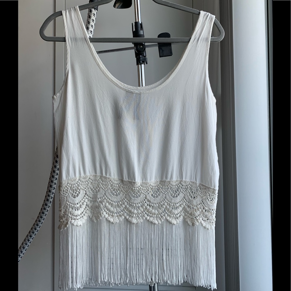 Tank top with Tassels